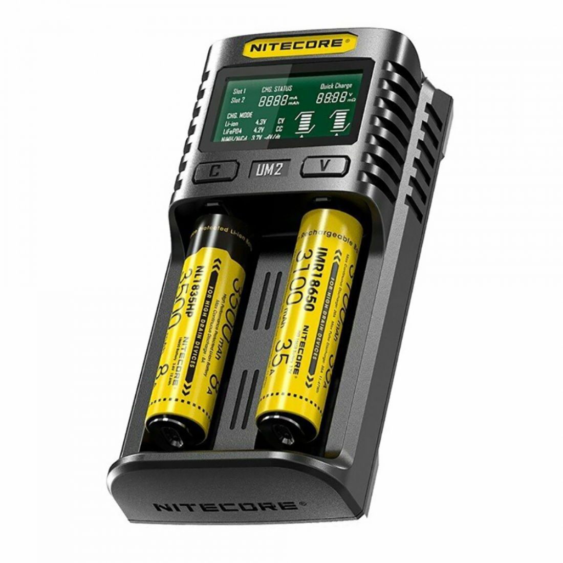 Зарядное устройство NITECORE UM2 USB-C 18650/16340 на 2*АКБ