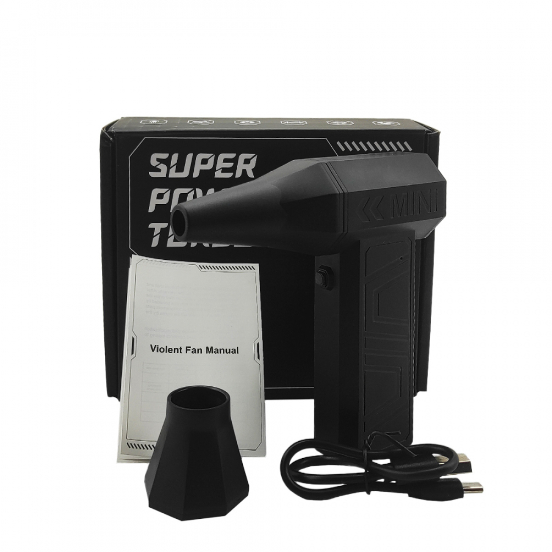 Портативный вентилятор Super Turbo Power Fun Mini-X3A