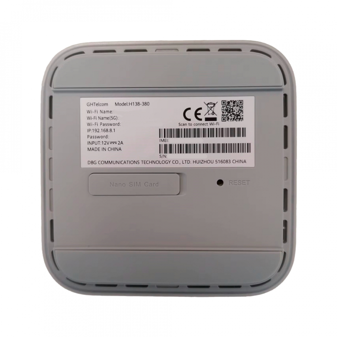 Роутер 5G CPE Pro 3 (H138-380)WiFi 6, LTE Cat. 19