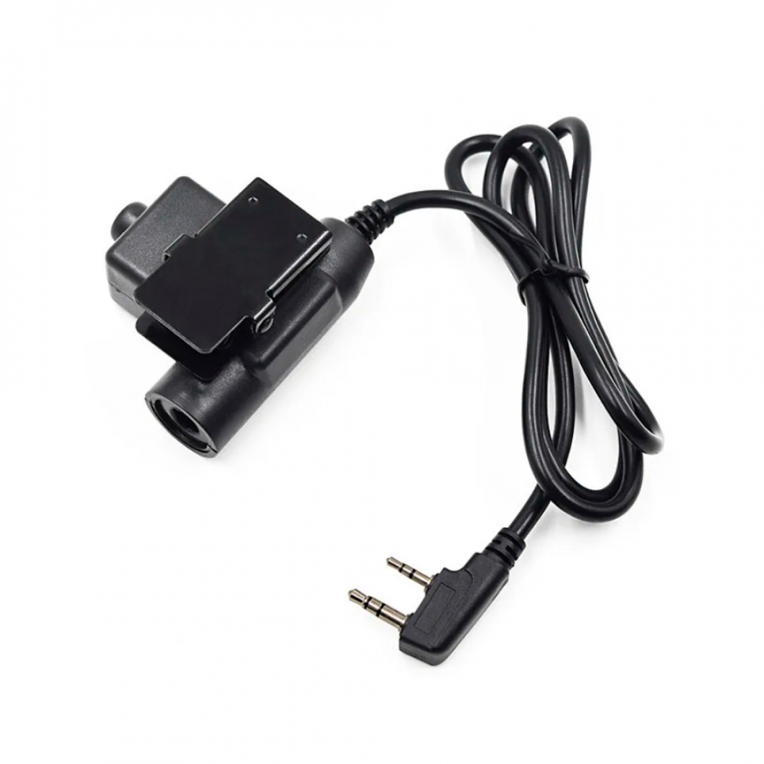 Кнопка тактическая PTT U94 с адаптером Baofeng/Kenwood тип 2PIN (тип K)