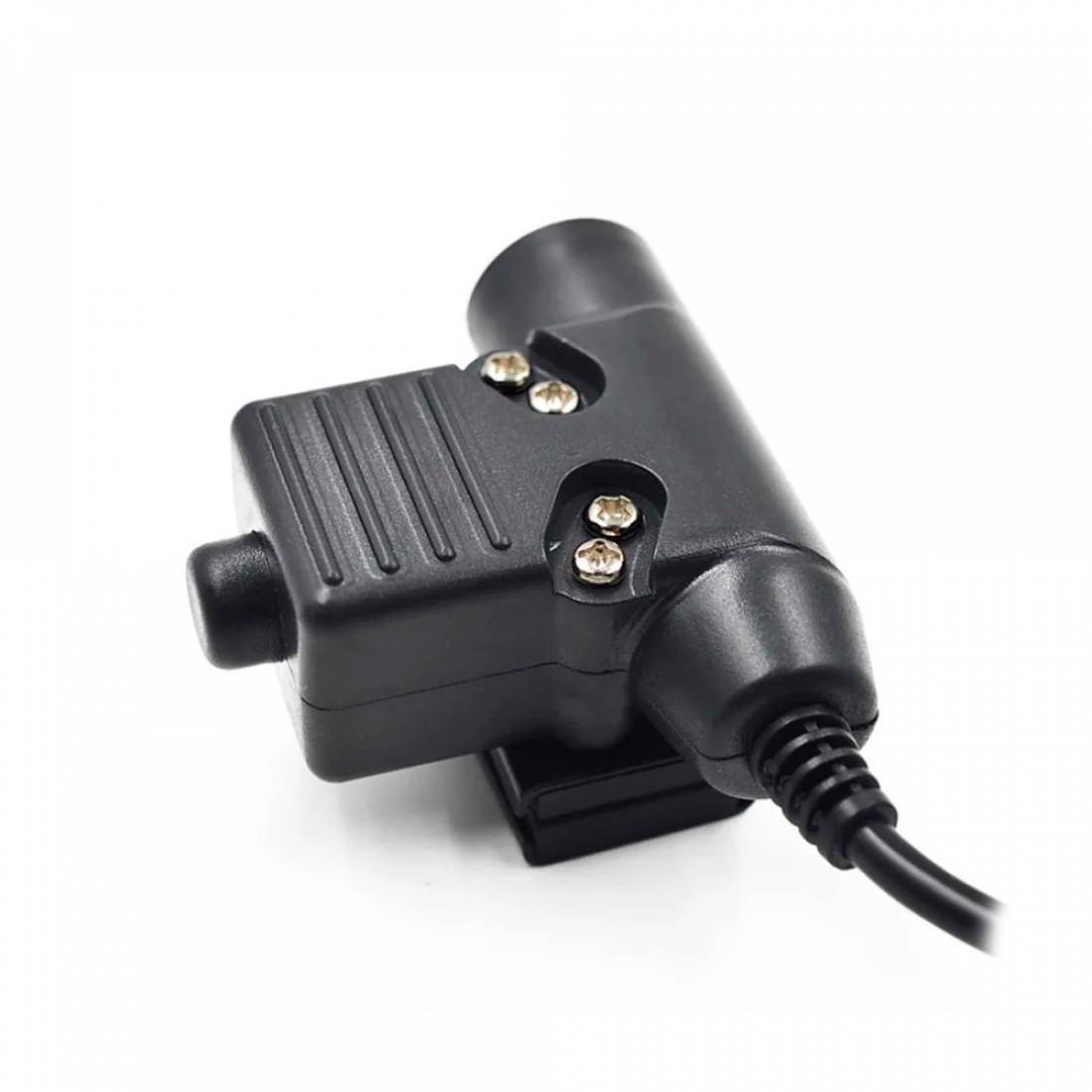 Кнопка тактическая PTT U94 с адаптером Baofeng/Kenwood тип 2PIN (тип K)