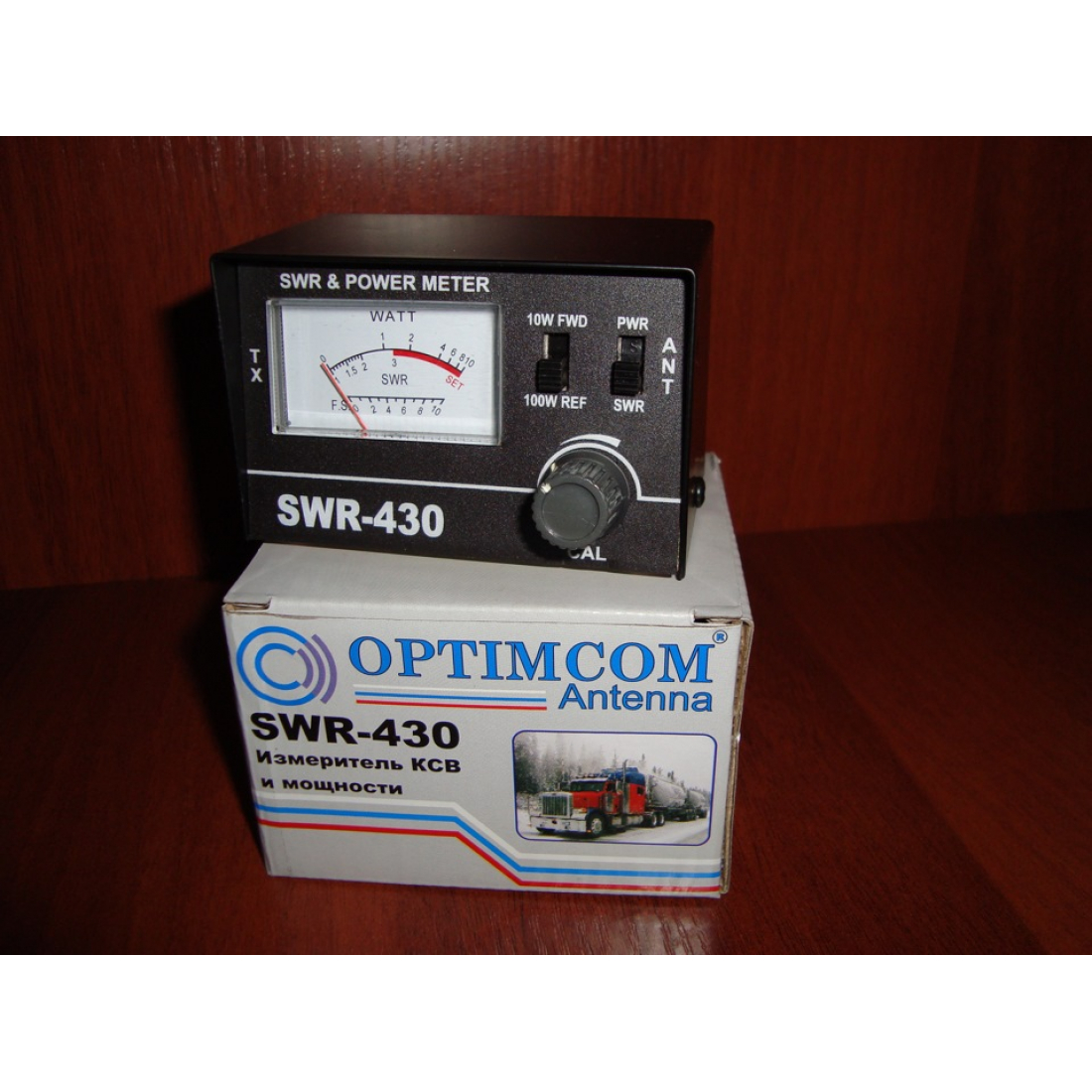 КСВ метр OPTIM SWR-430 (ИЗМЕРИТЕЛЬ КСВ И МОЩНОСТИ)