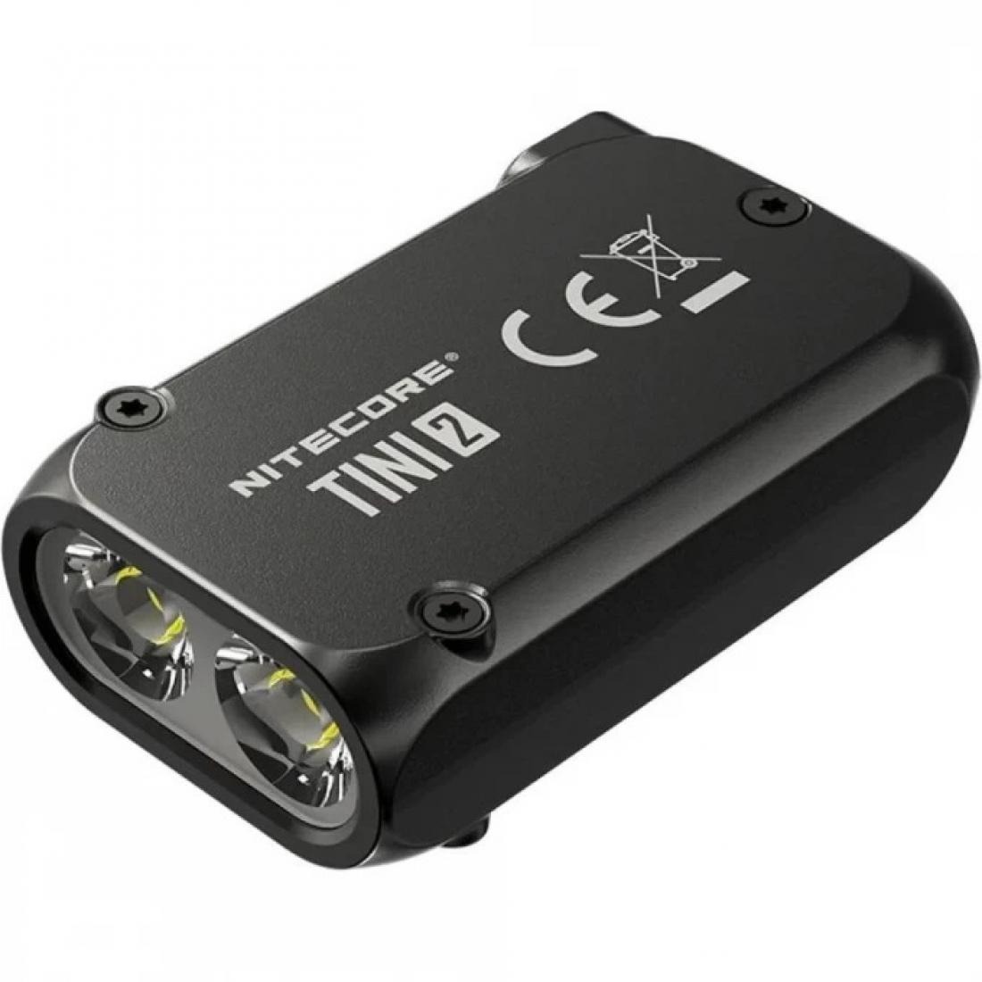 Фонарь брелок светодиодный Nitecore TINI 2, аккумуляторный, 500 люмен, серый