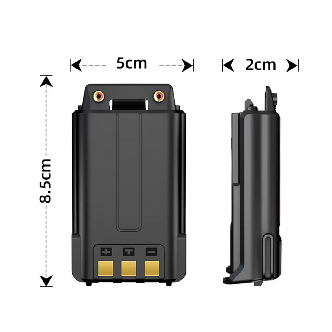 Аккумулятор для рации Baofeng UV-5R 3800мАч Type-C