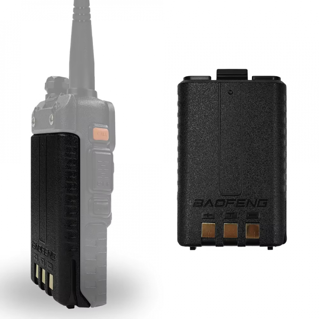 Аккумулятор для рации Baofeng UV-5R 1800мАч Type-C