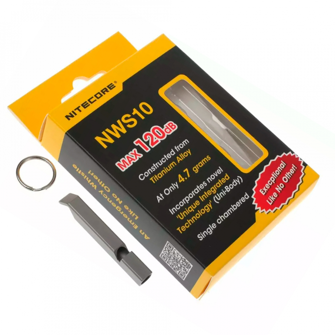 Аварийный свисток Nitecore NWS10
