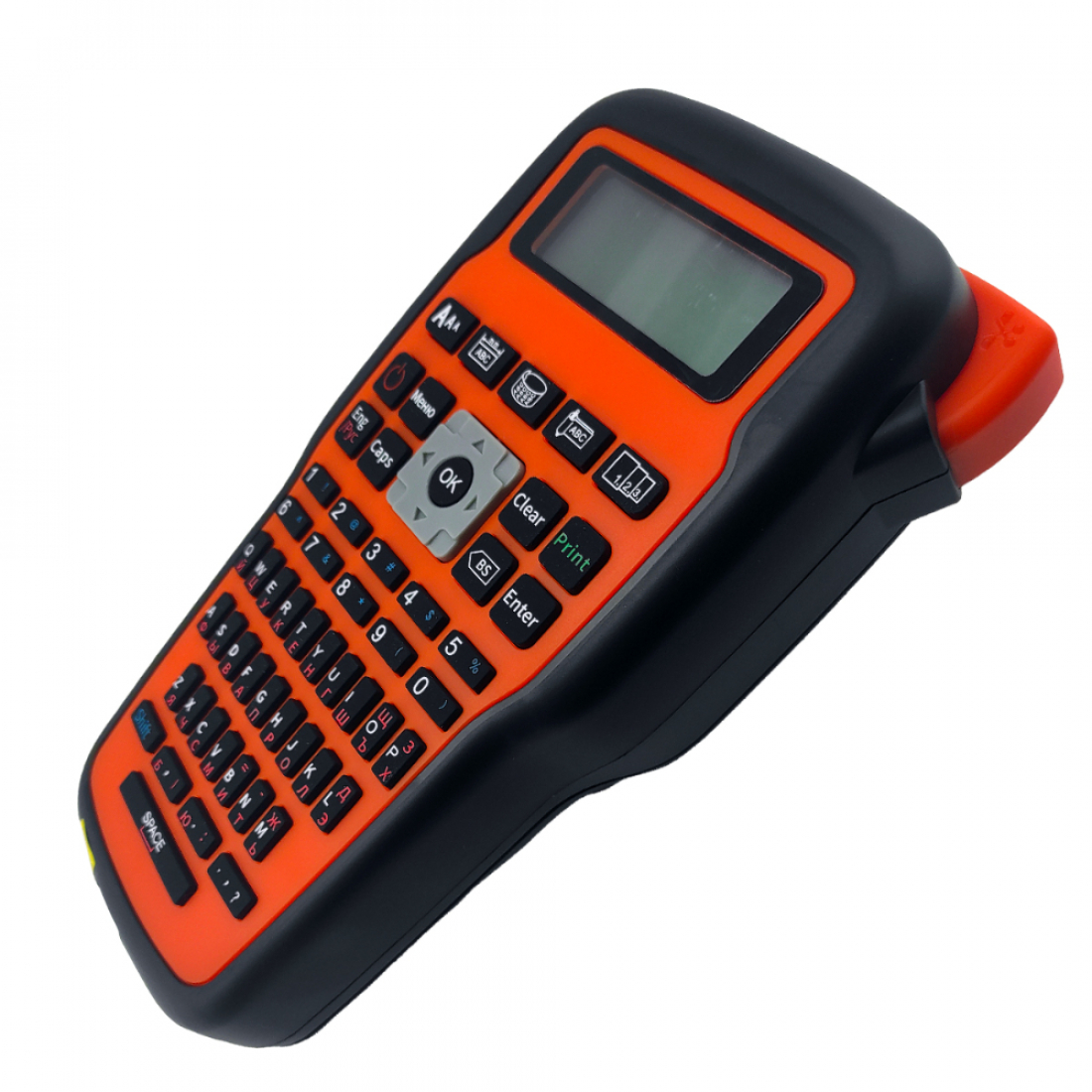 Мобильный принтер этикеток E1000 PRO оранжевый + 3 картриджа в комплекте