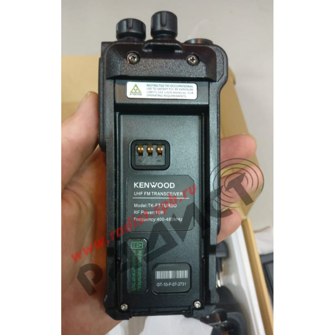 Kenwood TK-F7 Turbo Black 10Вт TYPE-C