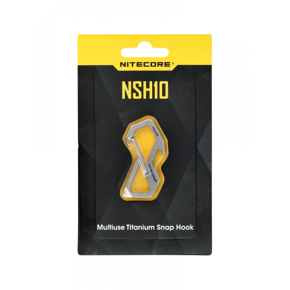 Титановый карабин Nitecore NSH10