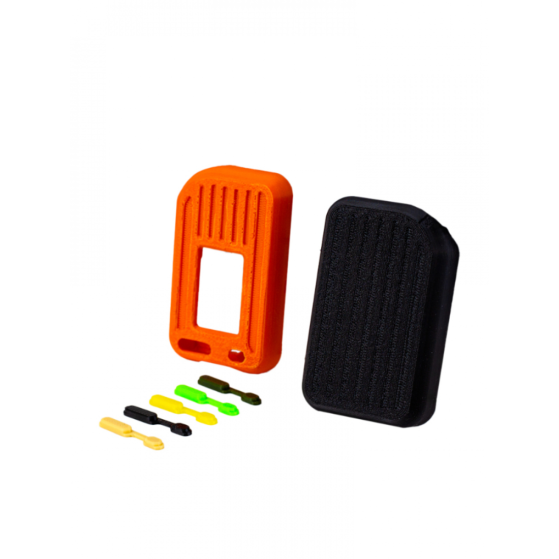 Корпус для Meshtastic (Мештастик) Heltec T114 с местом под GPS модуль (оранжево-черный)