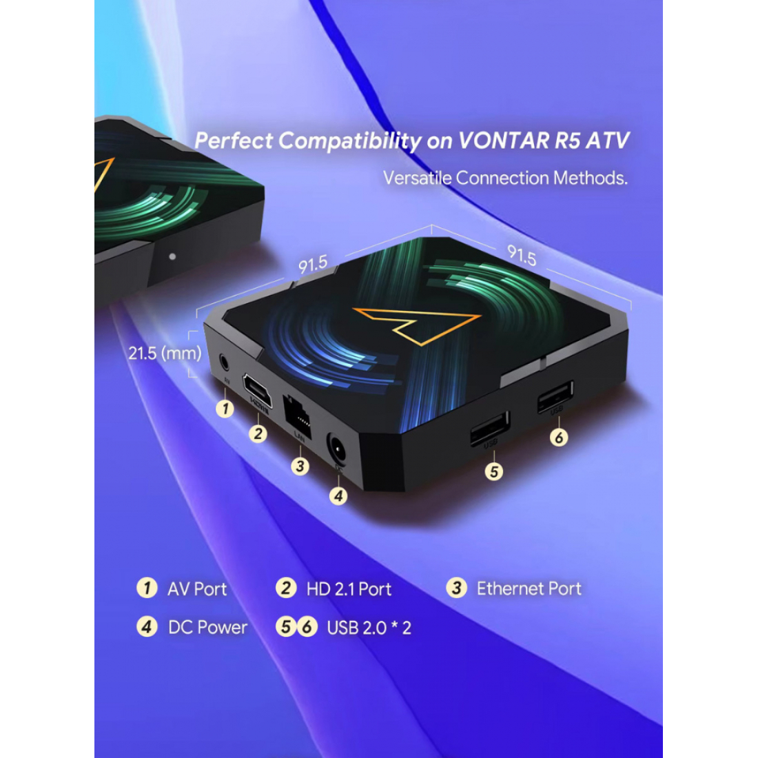 Андроид приставка Vontar R5 ATV 4/32