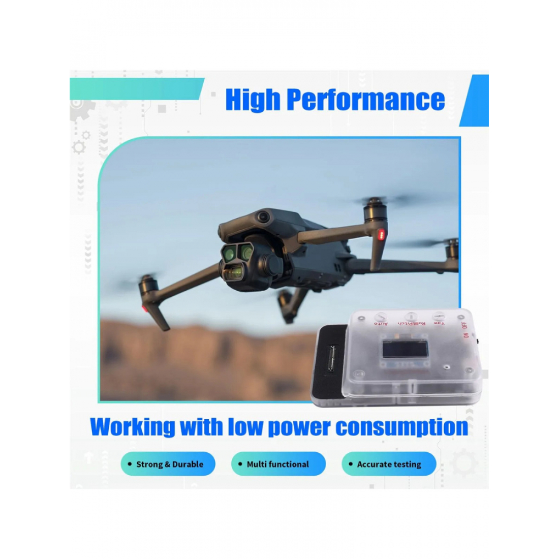 Тестер для проверки двигателя подвеса DJI