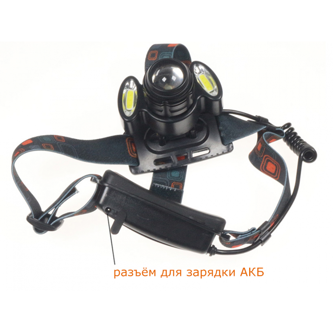 Налобный фонарь Boruit HL-723 / LED Сree MX-A6-T6 / HL-150-T6