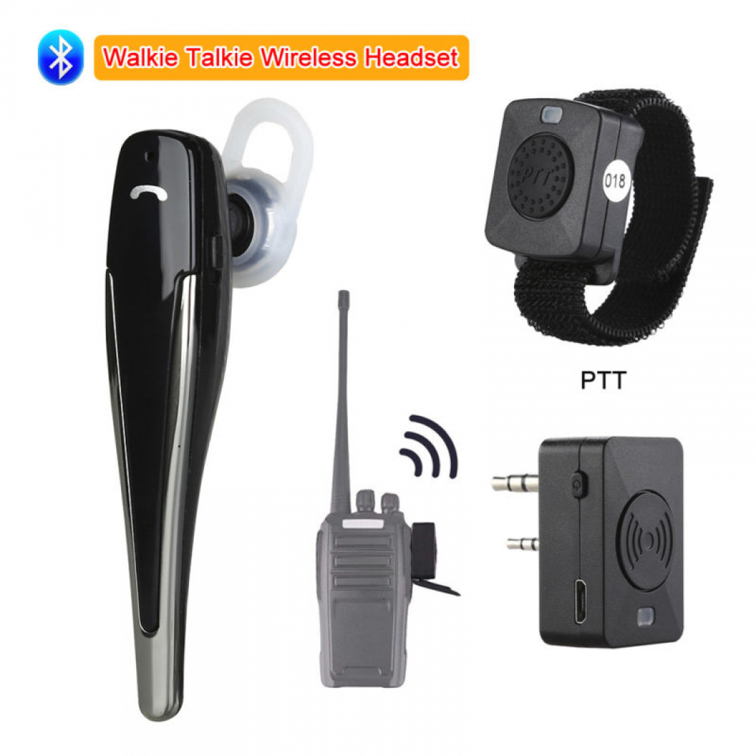 Bluetooth Гарнитура для раций Baofeng Kenwood