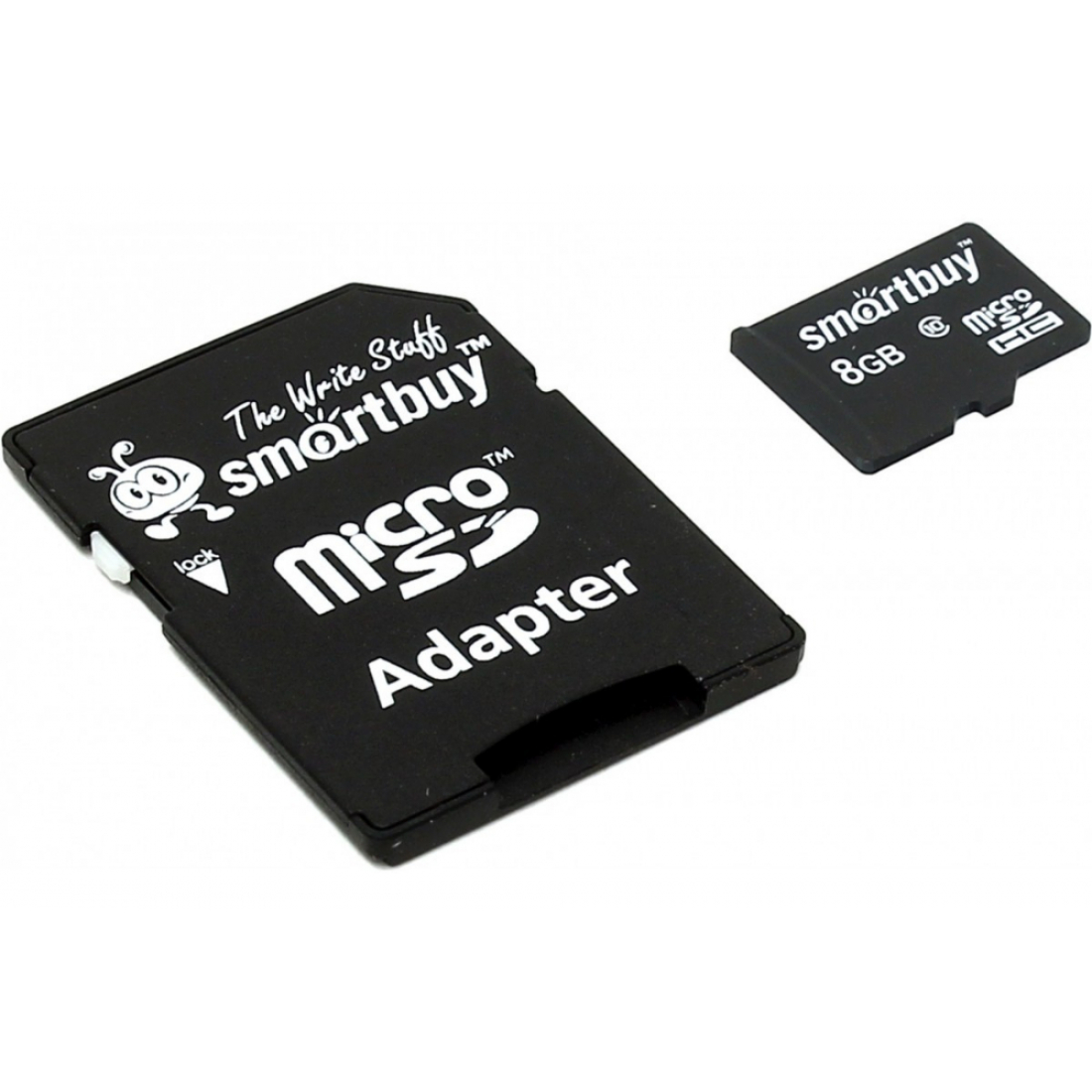 MicroSD 8Gb с адаптером