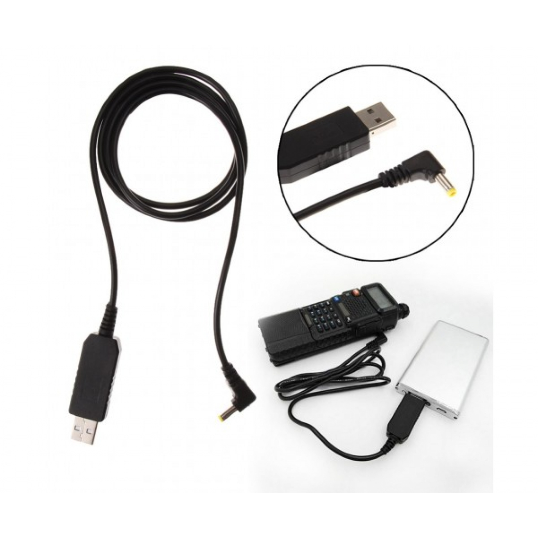 USB зарядка Baofeng для увеличенного аккумулятора 3800 мА/ч. UV-5R, UV-82