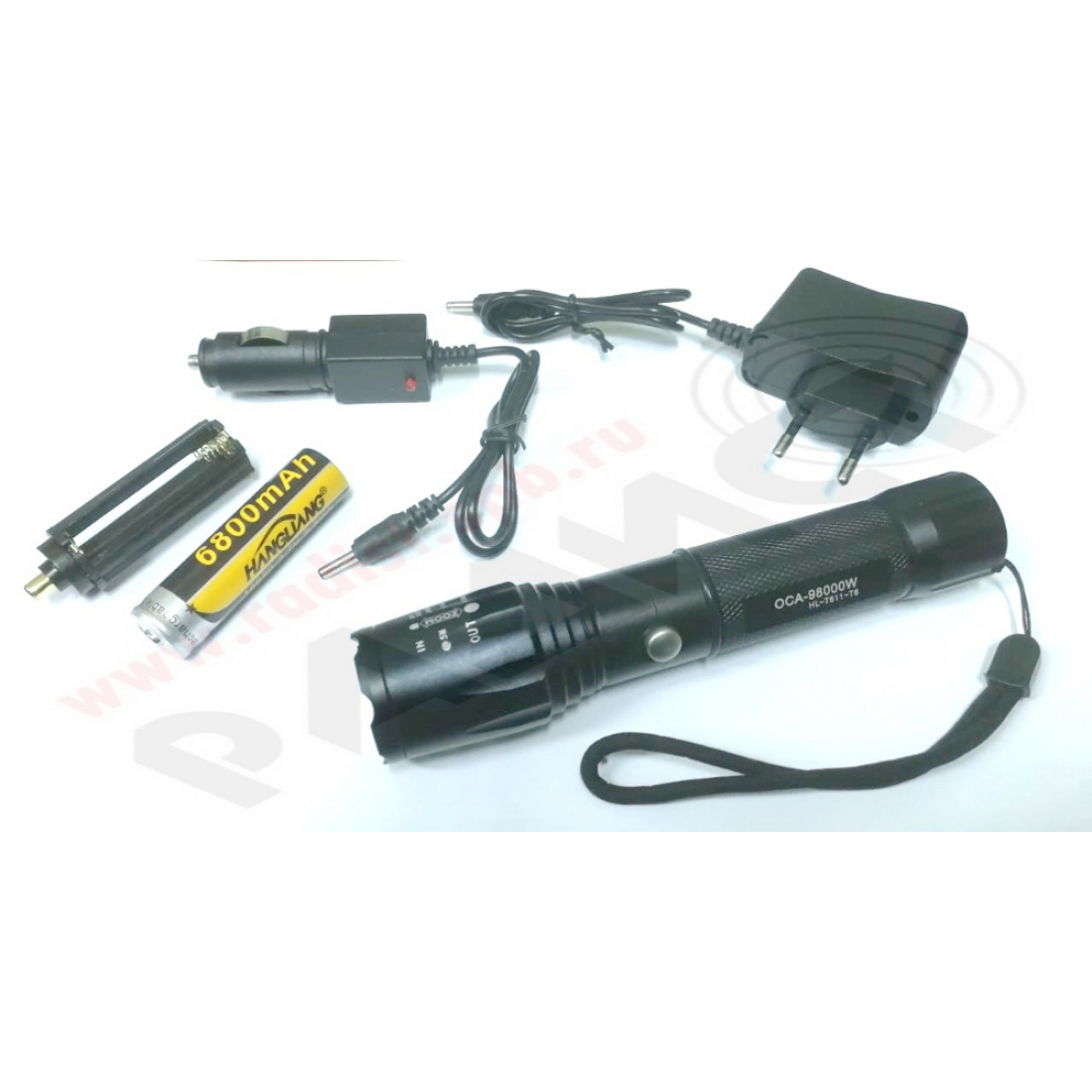 Тактический фонарь Led Power Style HL-T611-T6