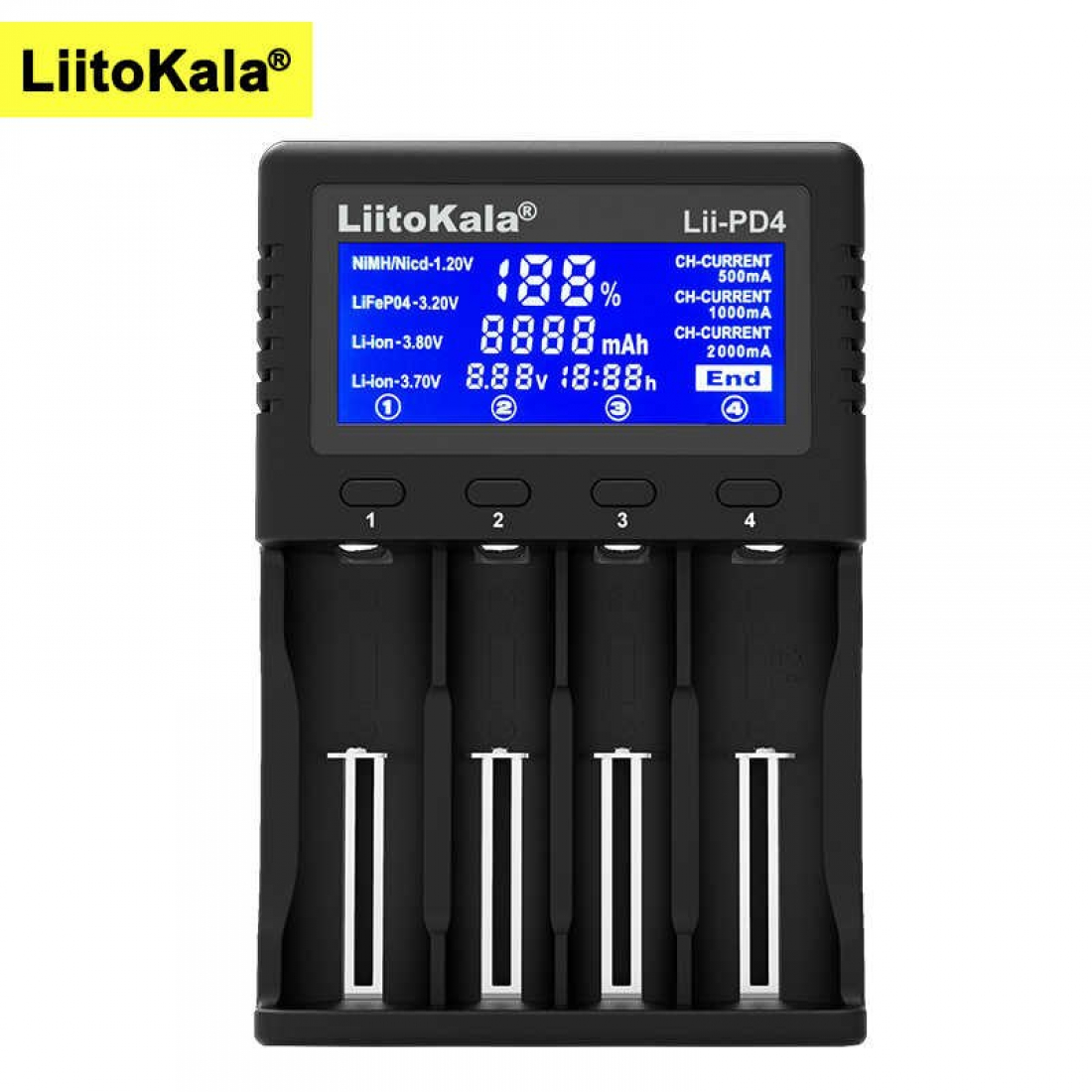 Зарядное устройство LiitoKala Lii-PD4