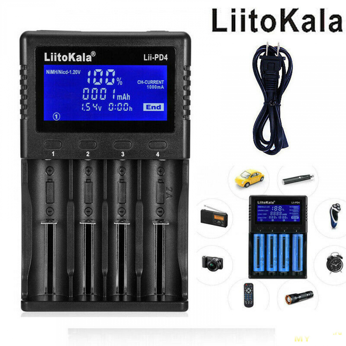 Зарядное устройство LiitoKala Lii-PD4