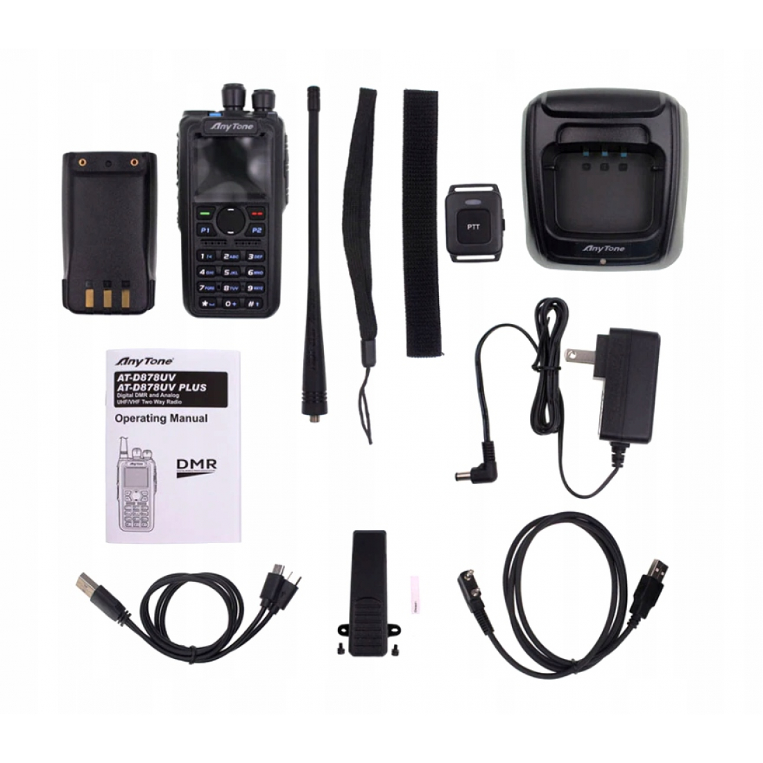 Радиостанция Anytone AT-D878UV Plus (GPS+Bluetooth) - выбор радиолюбителя