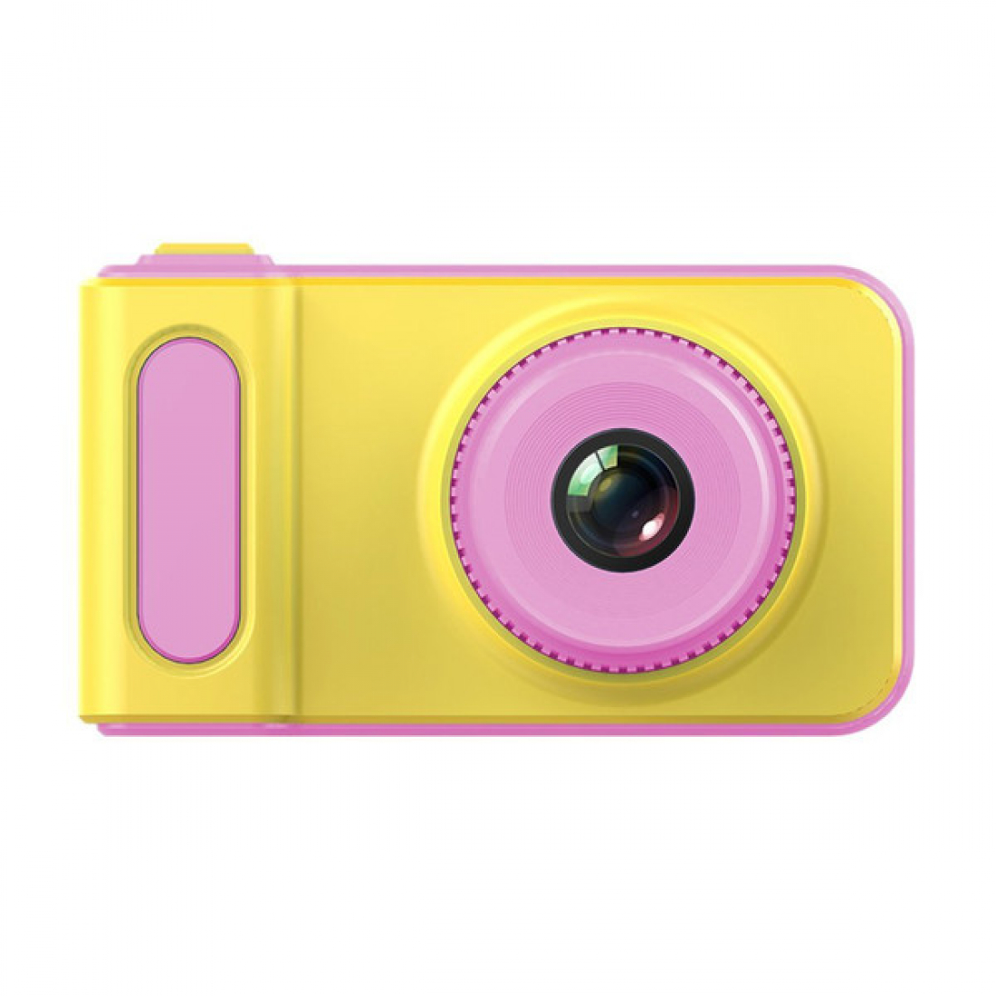 Детский фотоаппарат D601 желто - розовый