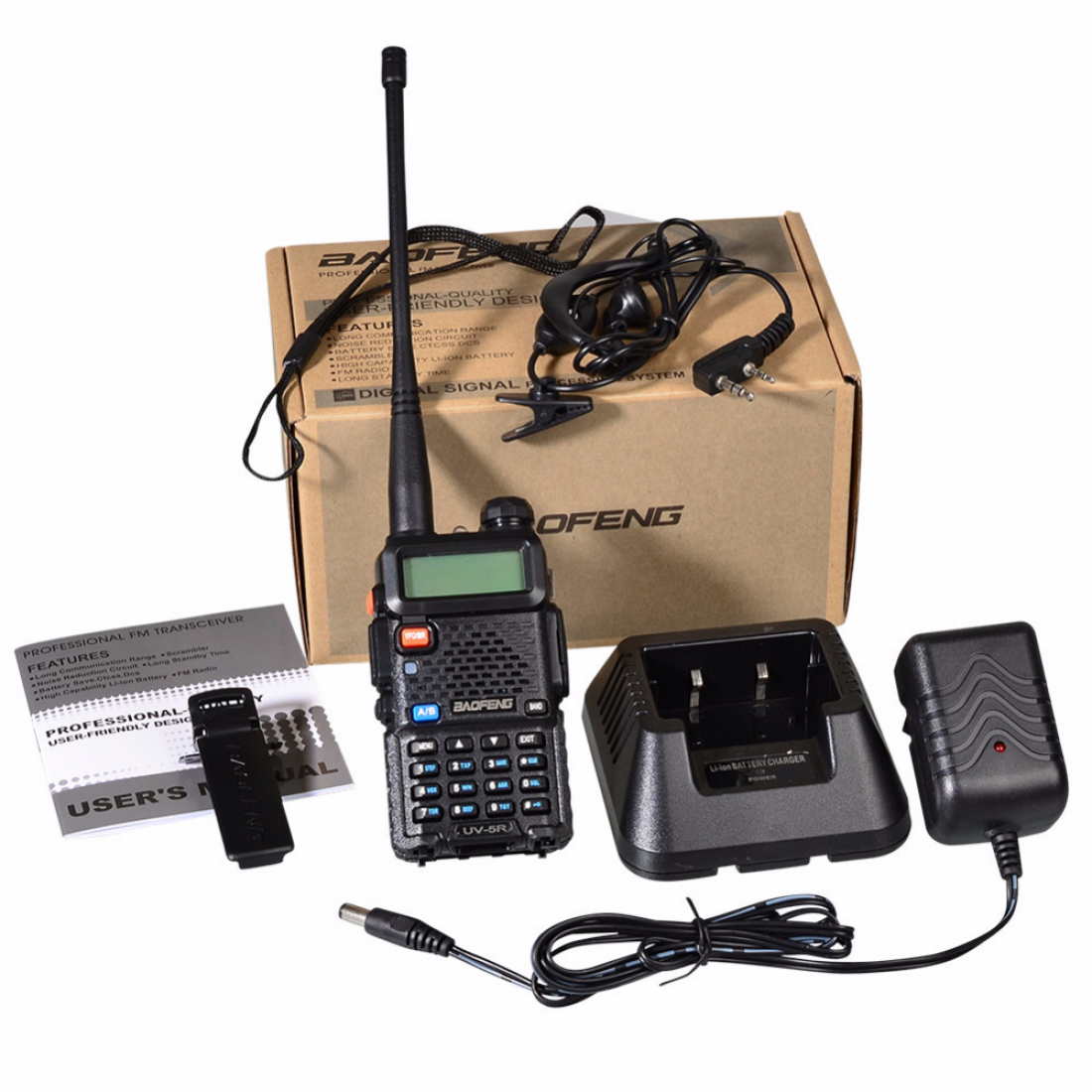 Baofeng UV-5R 8 Ватт + доп. антенна