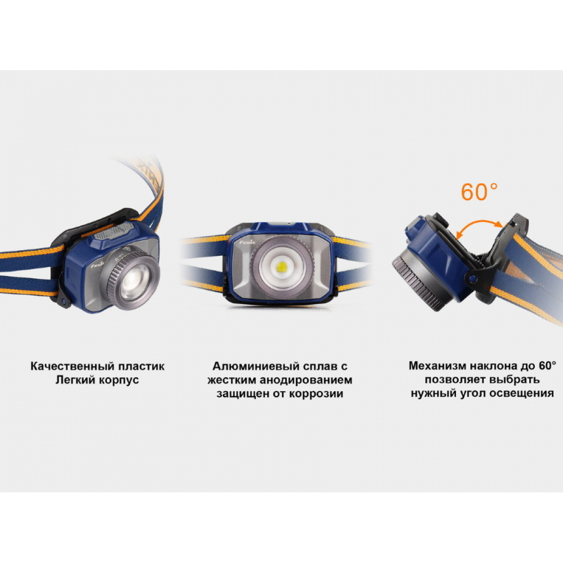 Фонарь светодиодный налобный Fenix HL40R Cree XP-L HI V2