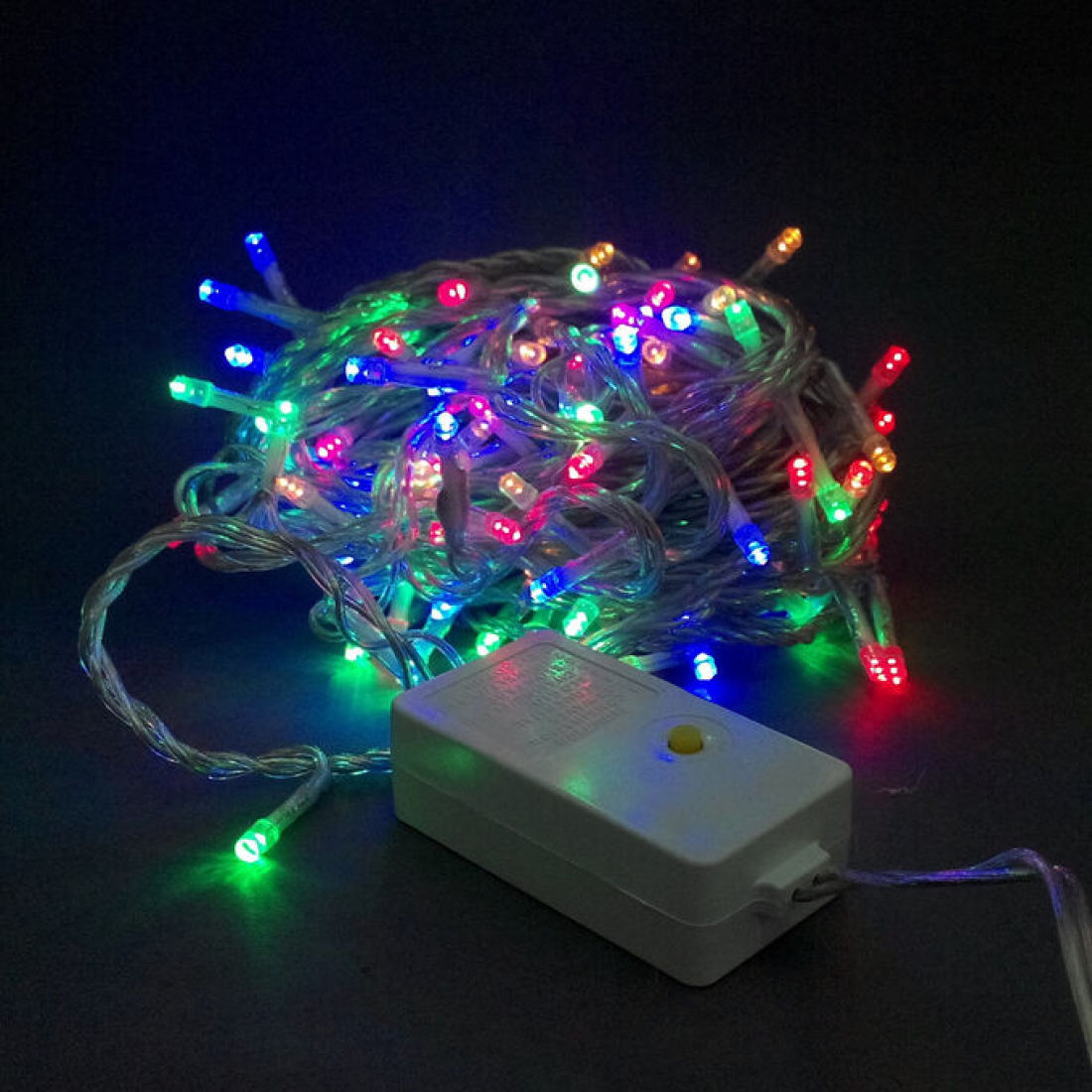 Новогодняя гирлянда светодиодная нить 300 led (20 метров) цветная