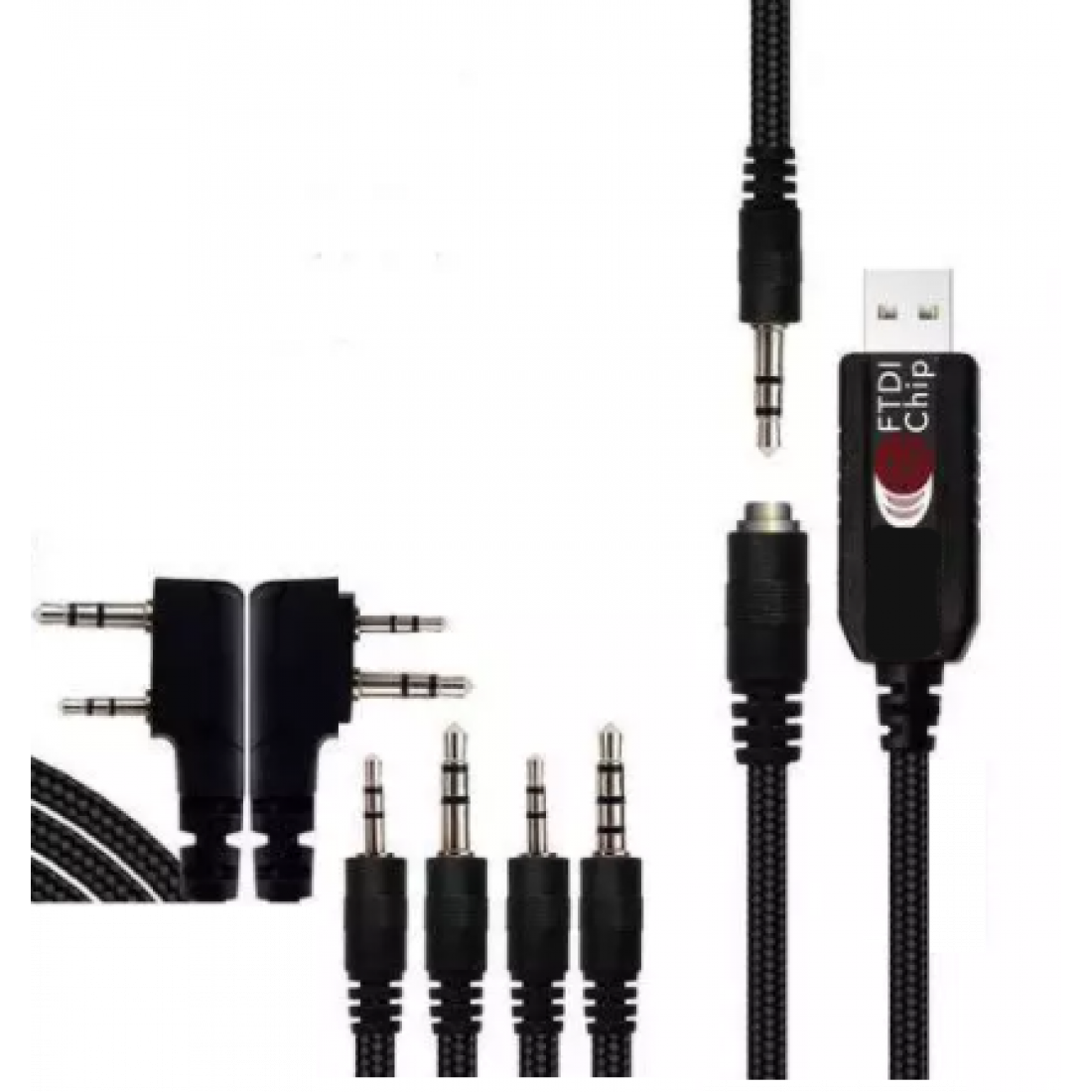 USB кабель для программирования раций универсальный 6 в 1