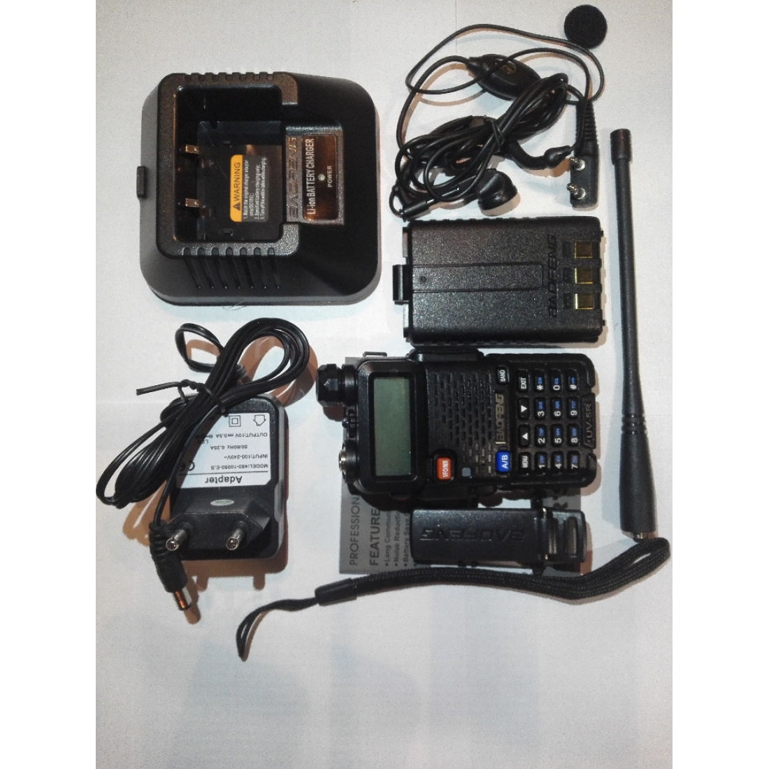 Baofeng UV-5R 8 Ватт + доп. антенна