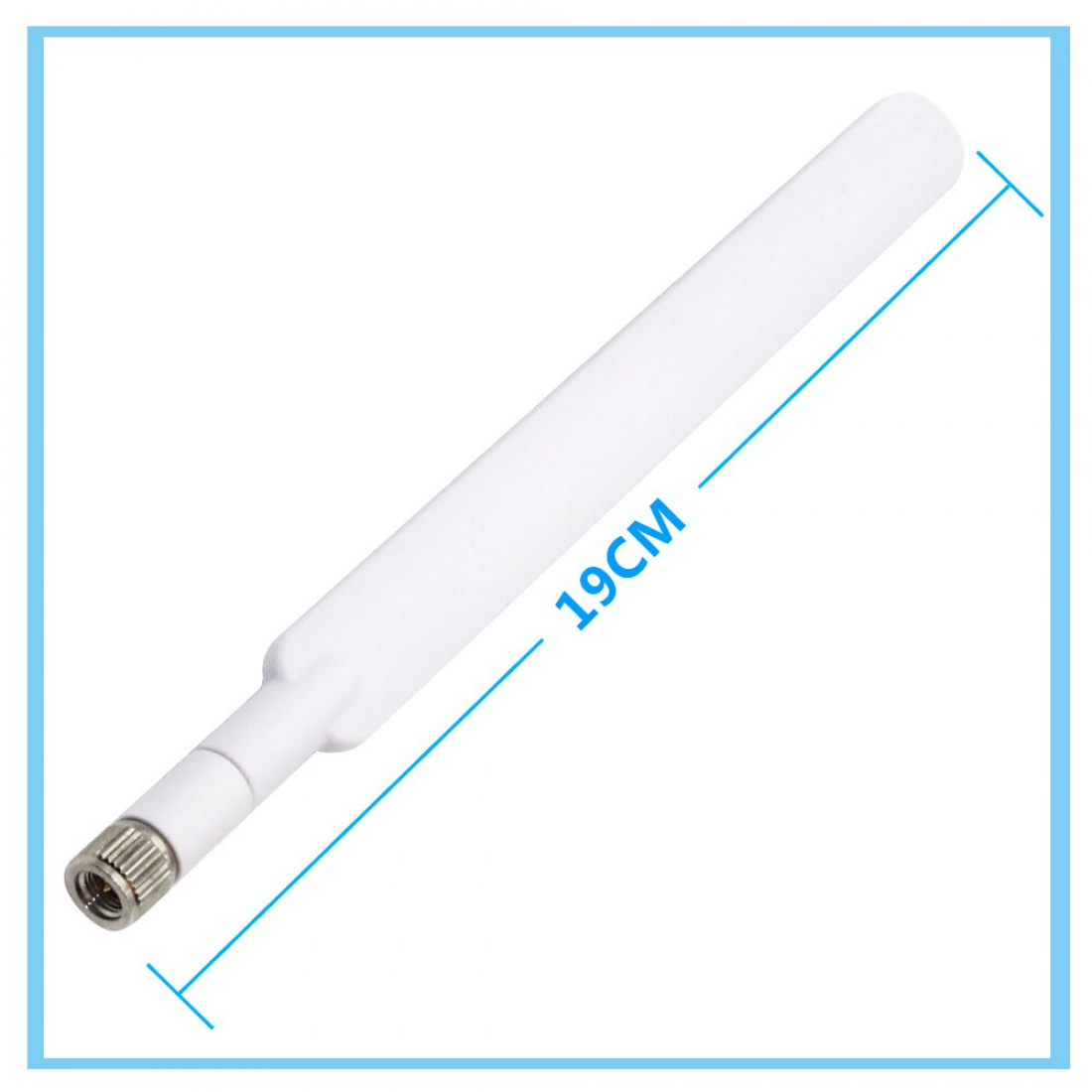 Антенна GSM/3G/4G BS-700/2700-3 SMA-male (Всенаправленная, 3 дБ) white